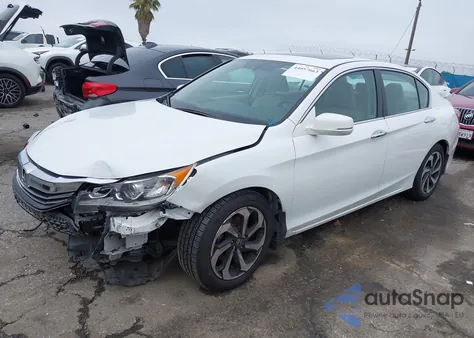 2016 Honda Accord Ex-L V-6 from USA, damaged, VIN 1HGCR3F88GA001310
